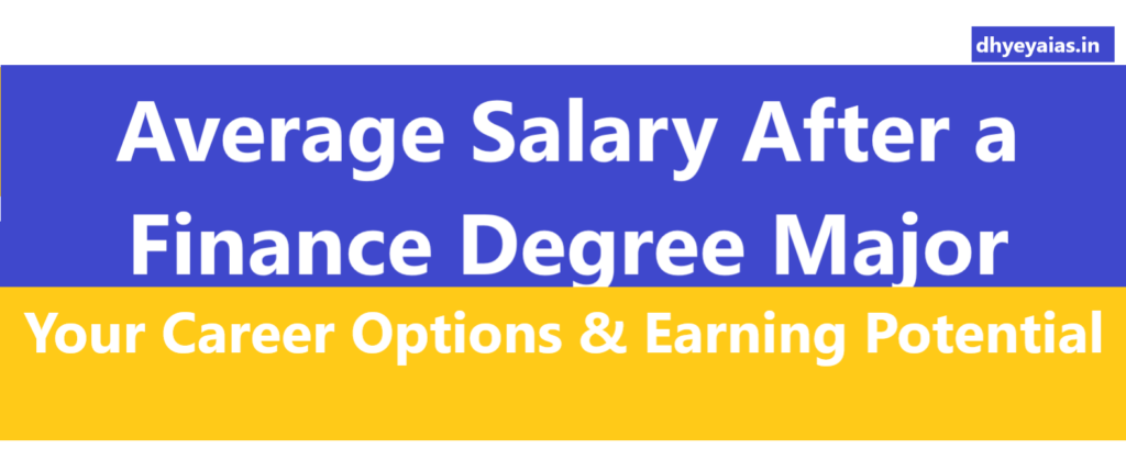 Average Salary After a Finance Degree Major