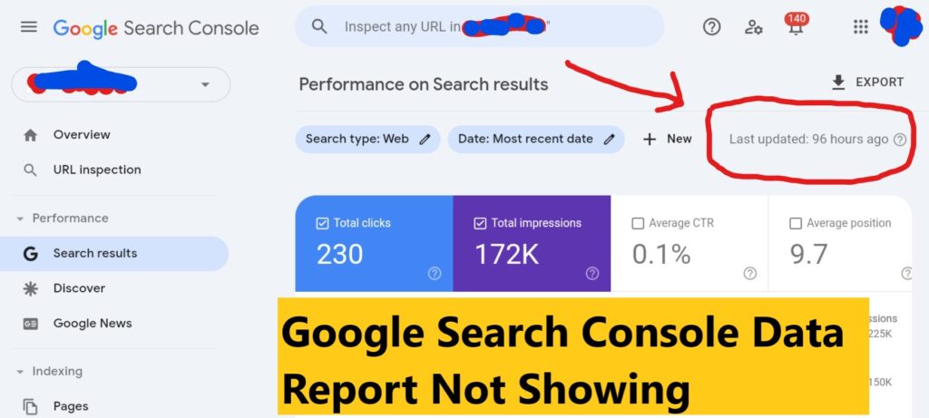 Google Search Console Data Report Not Showing 29 Jun after, What do and do't do