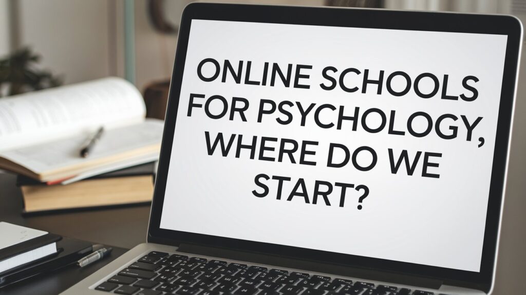 Online Schools for Psychology, Where Do We Start