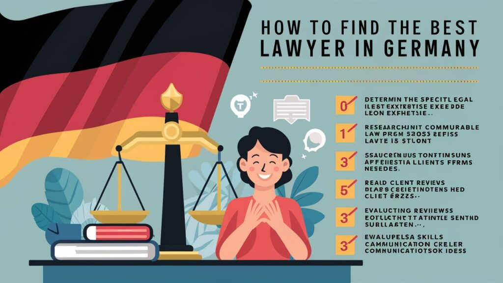 Guide on How to Find Best Lawyer in Germany in 2024 (Leitfaden zur Suche nach dem besten Anwalt in Deutschland im Jahr 2024)