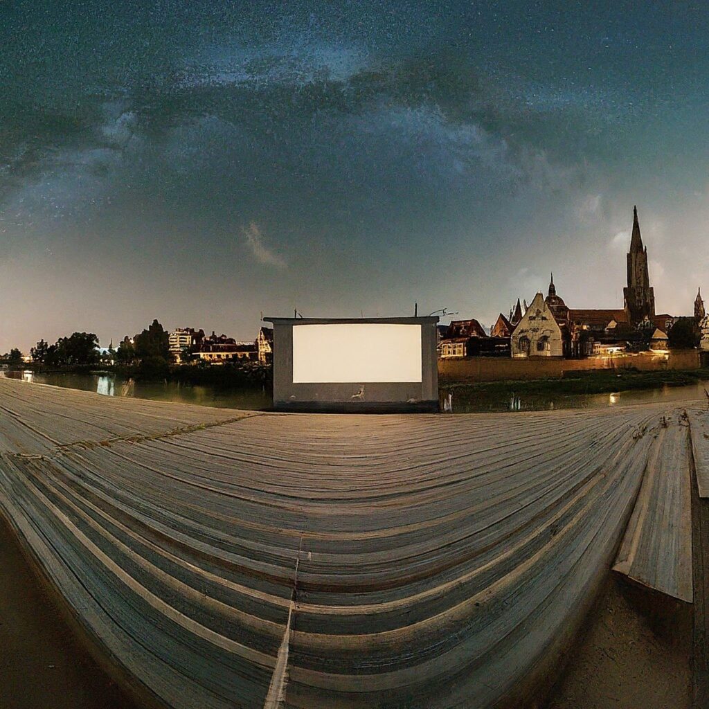 Open-air cinema in Ulm: Summer of Movies under the Sky shown in the open-air cinema in 2024